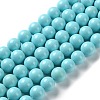 Shell Pearl Beads Strands SP8MM245-1