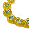 Handmade Millefiori Lampwork Beads Strands LAMP-G164-03H-3
