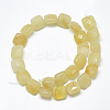 Natural Topaz Jade Beads Strands G-S357-D01-12-2