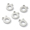 Non-Tarnish 304 Stainless Steel Charms STAS-G244-01S-1