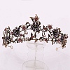 Baroque Rhinestone Pearl Wedding Crown PW-WG88593-01-1