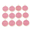 Alloy Enamel Pendants ENAM-S124-01A-03-2