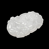 Natural White Jade Carved Pendants G-S384-01K-3