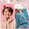 30Pcs 2 Colors Combed Cotton Ornament Accessories AJEW-CP0009-40-4