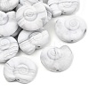 Shell Food Grade Eco-Friendly Silicone Focal Beads LS-SIL-CJC0009-02F-1
