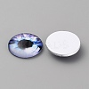 Glass Cabochons LS-GLAA-WH0033-75H-02-2