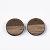 Resin & Walnut Wood Pendants RESI-S358-02C-16-2