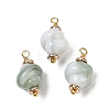 Opaque Acrylic Pendants KK-K296-01G-01-1