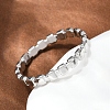 304 Stainless Steel Plain Band Finger Rings RJEW-P153-01P-2