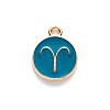 Alloy Enamel Pendants ENAM-S124-01A-05A-2