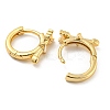 Arrow Real 18K Gold Plated Brass Hoop Earrings EJEW-L269-073G-2
