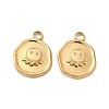 Ion Plating(IP) 304 Stainless Steel Pendants STAS-B032-34G-2