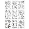 Outdoor Theme Acrylic Stamps DIY-GL0001-23-1