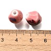Vintage Style Glazed Ceramic Porcelain Beads PORC-H013-01-12-3