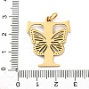 Ion Plating(IP) 201 Stainless Steel Pendants STAS-N103-184G-T-3