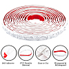 1 Roll PVC Self-Adhesive Flexible Molding Trim FIND-CP0002-10A-5