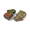 Natural Unakite Rabbit Display Decorations G-R007-02B-2
