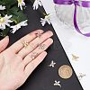 12Pcs 6 Colors Glass Pendants GLAA-NB0001-29-4