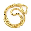 Electroplated Non-magnetic Synthetic Hematite Beads Strands G-E495-11B-02-4