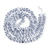 Electroplate Glass Beads Strands EGLA-Q094-A04-3
