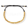 Brass Beads Braided Bead Bracelets YT5787-3-1