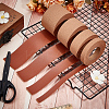 2M PVC Imitation Leather Ribbons SRIB-WH0011-125A-03-4