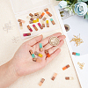 DIY Walnut Wooden Dangle Earring Making Kits DIY-OC0006-72-3