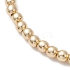 304 Stainless Steel Round Beads Stretch Bracelets BJEW-JB11216-4