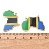 304 Stainless Steel & Enamel Pendants SA-CBA6ECE-01F-G-2