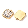 304 Stainless Steel Enamel Pendants STAS-F352-04A-01-2