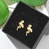 304 Stainless Steel Stud Earrings for Women STAS-Z117-15G-03-2