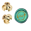 Wax Seal Brass Stamp Head AJEW-WH0209-499-1