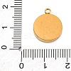 304 Stainless Steel Rhinestone Pendants STAS-S131-21G-3