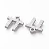 Non-Tarnish 304 Stainless Steel Pendants STAS-F267-10P-P-2