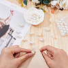 40Pcs 2 Colors Pearl Buttons Round Pearl Bridal Buttons FIND-DC0005-69-5