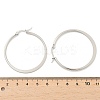 Tarnish Resistant 304 Stainless Steel Big Hoop Earrings EJEW-F105-18P-4