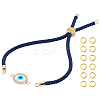 Evil Eye Bracelet Making Kit DIY-NB0006-86-1