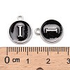 Platinum Plated Alloy Charms ENAM-S118-02I-P-3