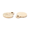 Ion Plating(IP) 316 Surgical Stainless Steel Charms STAS-H163-07G-2