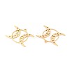304 Stainless Steel Pendants STAS-N108-35G-2