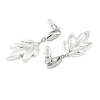 Wheat Brass Drawbench Dangle Earring EJEW-L288-009S-3