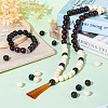 Natural Wood Beads WOOD-CD0001-02-7