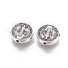 Tibetan Style Alloy Beads PALLOY-L214-01AS-2