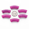Opaque Crackle Acrylic Beads LS-MACR-S372-001N-002-3