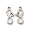 Non-Tarnish 304 Stainless Steel Charms STAS-F292-05P-1