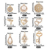 36Ps 9 Style Alloy Pendants ALRI-TA0001-21-3