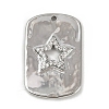 Brass Micro Pave Cubic Zirconia Pendants KK-M322-29P-1