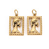304 Stainless Steel Pendants X-STAS-S116-127G-1