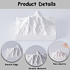 Gesso Mountain Statue Ornaments AJEW-WH0505-66B-5