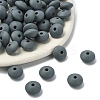 100Pcs Food Grade Eco-Friendly Silicone Beads SIL-YW0001-84G-1